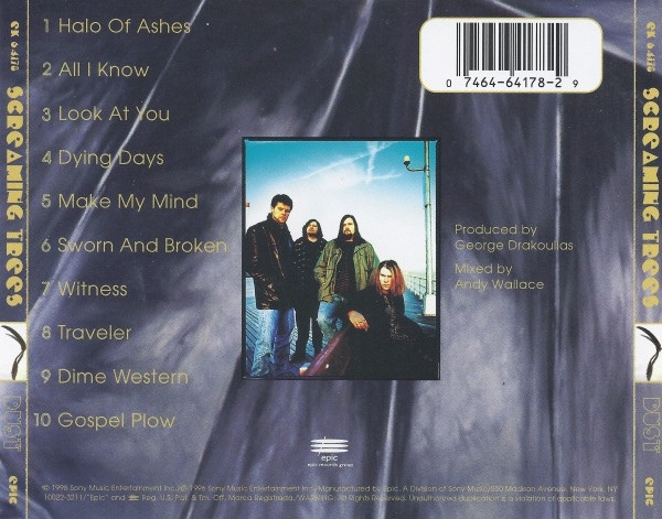 Screaming Trees - Dust (CD) | Epic (EK 64178) - 2 Screaming Trees - Dust (CD) | Epic (EK 64178) - 2