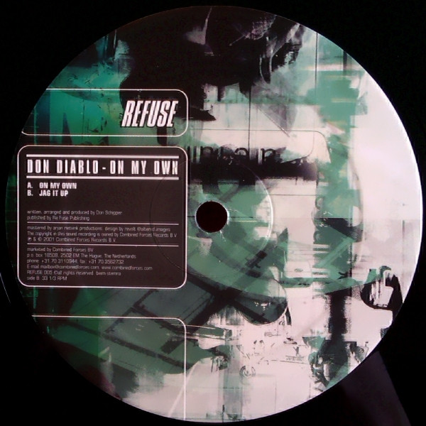 Don Diablo - On My Own | Refuse (REFUSE 005) - 3