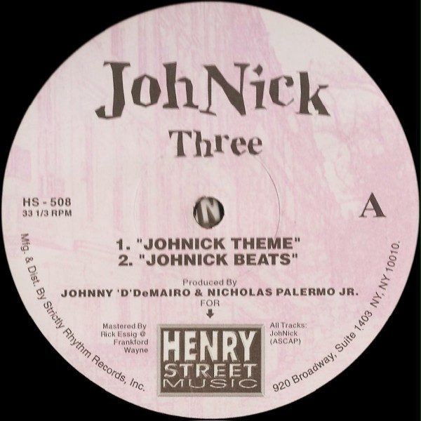 JohNick - Three | Henry Street Music (HS - 508)