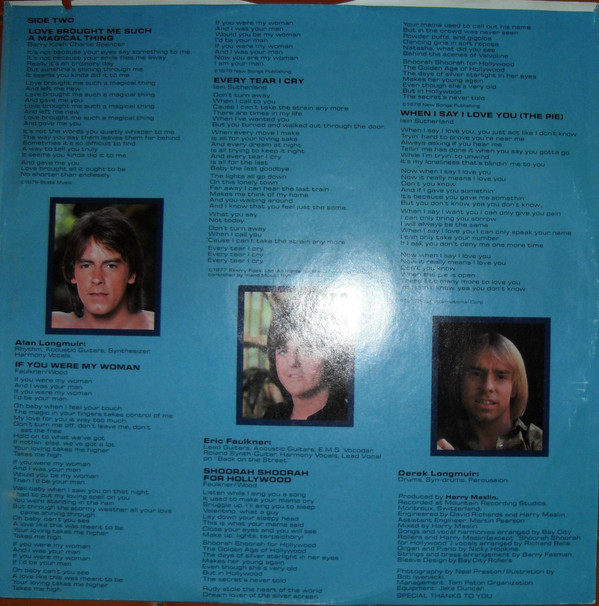 Bay City Rollers - Strangers In The Wind | Arista (AB 4194) - 3 Bay City Rollers - Strangers In The Wind | Arista (AB 4194) - 3