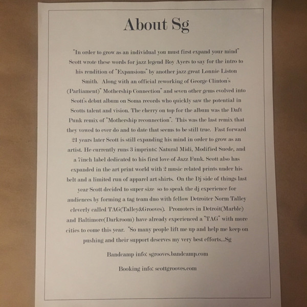 Scott Grooves - Over You | Modified Suede Recordings (MS008) - 3