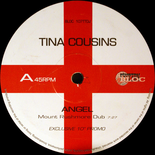 Tina Cousins - Angel | Eastern Bloc Records (BLOC 107TTDJ) - main