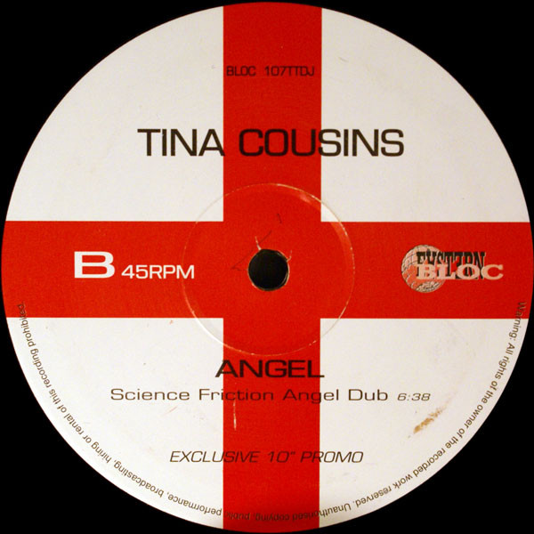 Tina Cousins - Angel | Eastern Bloc Records (BLOC 107TTDJ) - 2