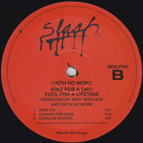Faith No More - King For A Day Fool For A Lifetime | Slash (MOVLP934) - 4 Faith No More - King For A Day Fool For A Lifetime | Slash (MOVLP934) - 4