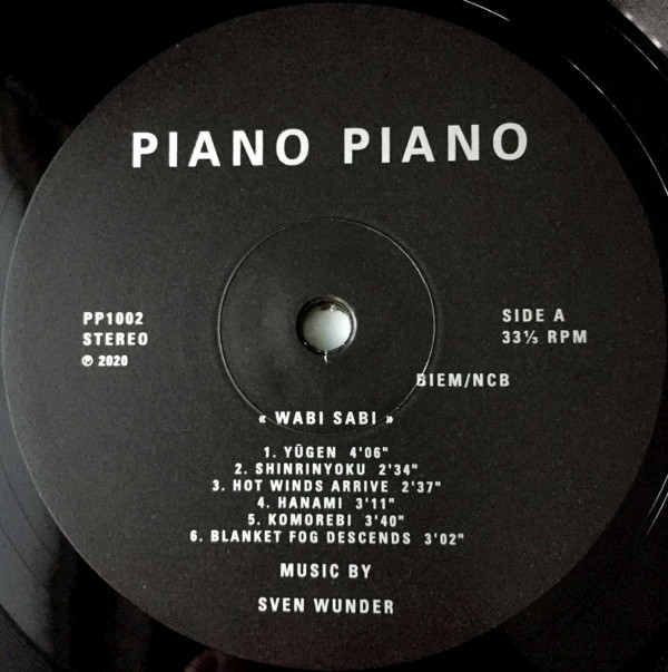 Sven Wunder - Wabi Sabi | Piano Piano (PP1002) - 3