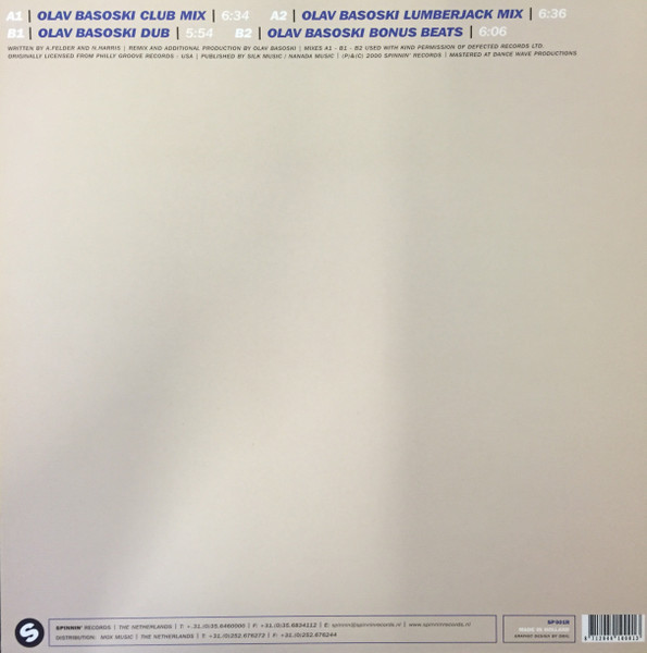 First Choice - The Player (The Olav Basoski Remixes) | Spinnin' Records (SP001R) - 3