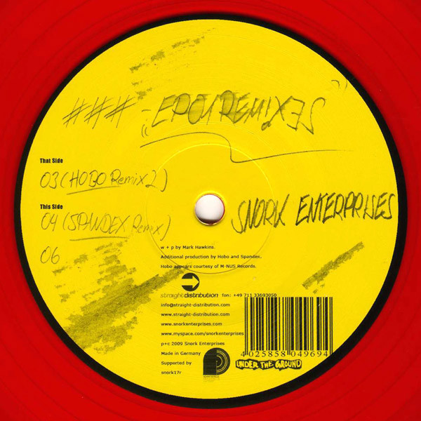 ### - EP01 Remixes | Snork Enterprises (snork17r)