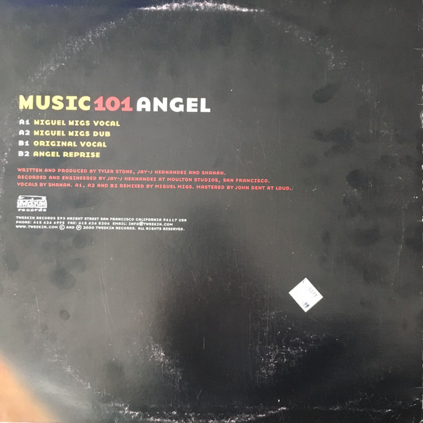 Music 101 - Angel | Tweekin Records (TWK 008) - 2 Music 101 - Angel | Tweekin Records (TWK 008) - 2
