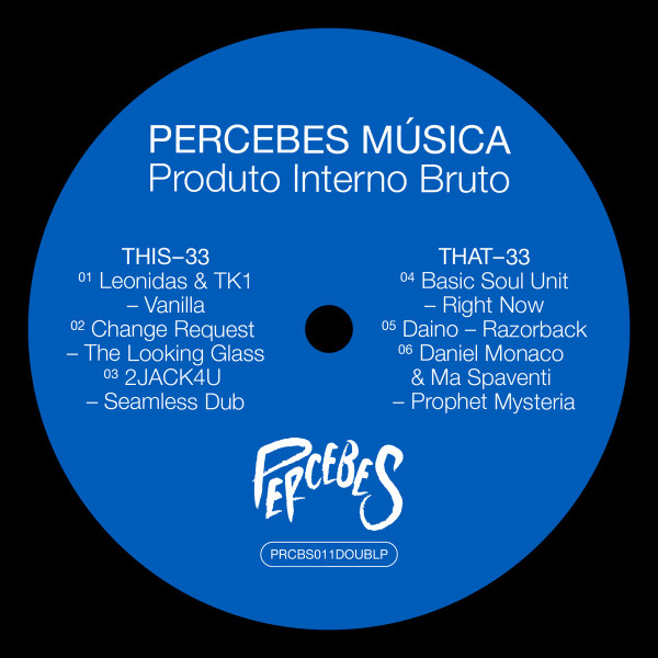 Various - Produto Interno Bruto | Percebes Música (PRCBS0011DOUBLP) - 2