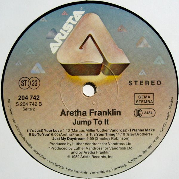 Aretha Franklin - Jump To It | Arista (204 742) - 4