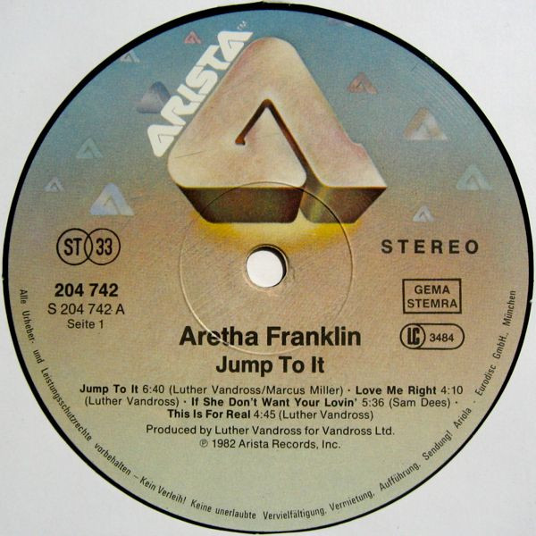 Aretha Franklin - Jump To It | Arista (204 742) - 3