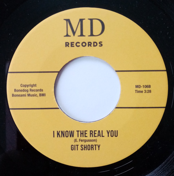 Shorty - Walking On Air / I Know The Real You | MD Records (MD-106) - 2