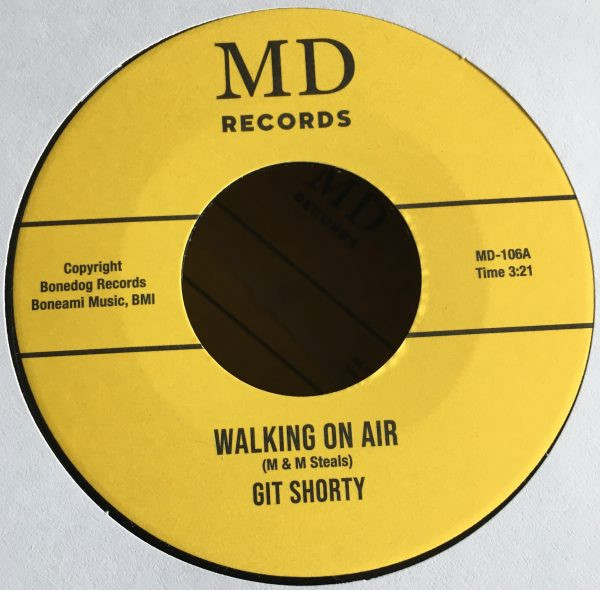 Shorty - Walking On Air / I Know The Real You | MD Records (MD-106)