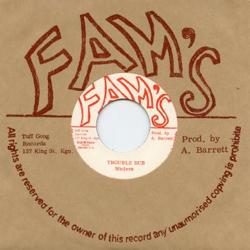 The Wailers - Trouble Dub / Dub Feeling | Fam's (DSR-FM7-11) - 3