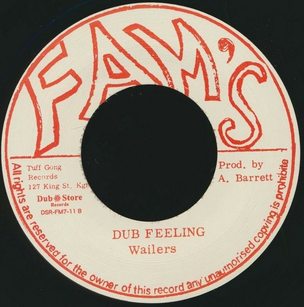 The Wailers - Trouble Dub / Dub Feeling | Fam's (DSR-FM7-11) - 2