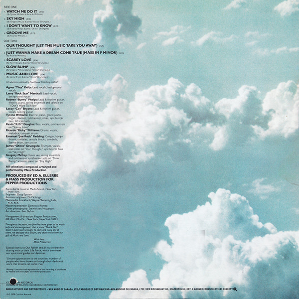 Mass Production - Three Miles High | Cotillion (KSD 5205) - 2