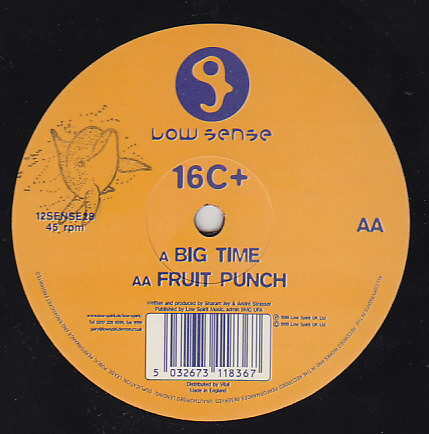 16C+ - Big Time / Fruit Punch | Low Sense (12SENSE28) 16C+ - Big Time / Fruit Punch | Low Sense (12SENSE28)