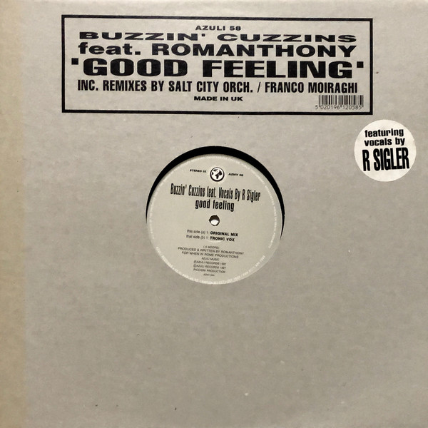 Buzzin Cuzzins Feat. Romanthony - Good Feeling | Azuli Records (AZNY 058)