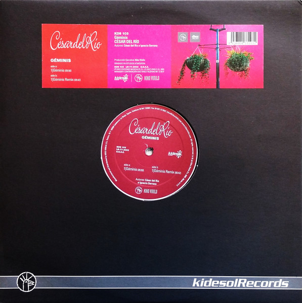 César Del Rio - Géminis | Kidesol Records (KDS 103)