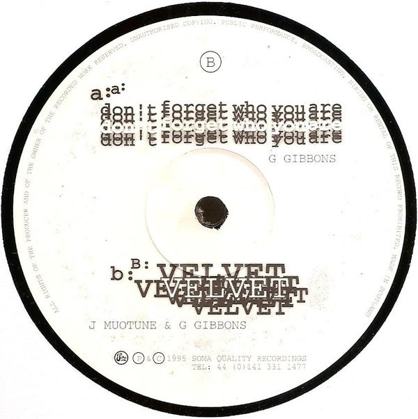 Rejuvination - Don't Forget Who You Are | Soma Quality Recordings (soma 024) - 3