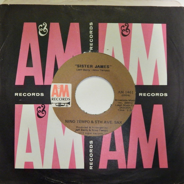 Nino Tempo & 5th Ave. Sax - Sister James / Clair De Lune (In Jazz) | A&M Records (AM 1461) - 3 Nino Tempo & 5th Ave. Sax - Sister James / Clair De Lune (In Jazz) | A&M Records (AM 1461) - 3