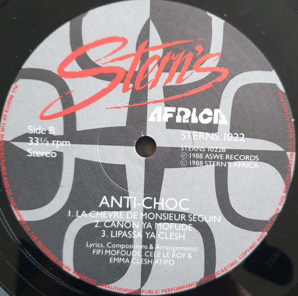 Orchestre Anti-Choc - Anti-Choc | Stern's Africa (STERNS 1022) - 4