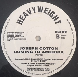 Joseph Cotton - Some Day We Will Be Together | Heavyweight Records (HW 02) - 2