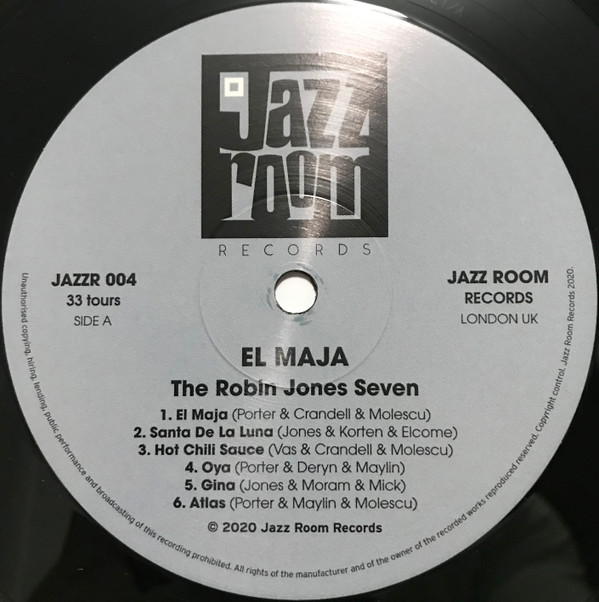 The Robin Jones Seven - El Maja | Jazz Room Records (JAZZR 004) - 2