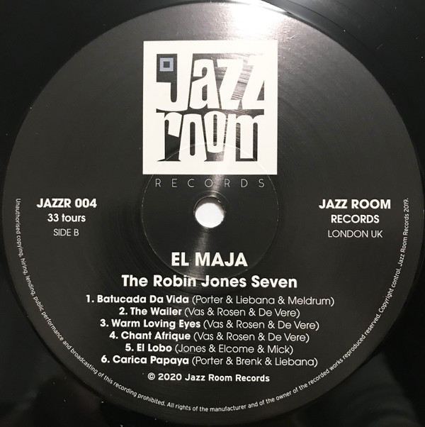 The Robin Jones Seven - El Maja | Jazz Room Records (JAZZR 004) - 3