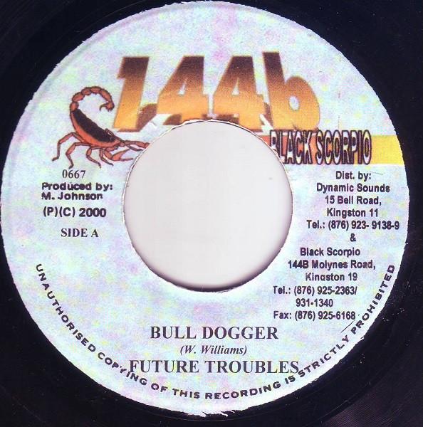 Future Troubles / Silver Cat - Bull Dogger / Fizzy | 144b Black Scorpio (0667)
