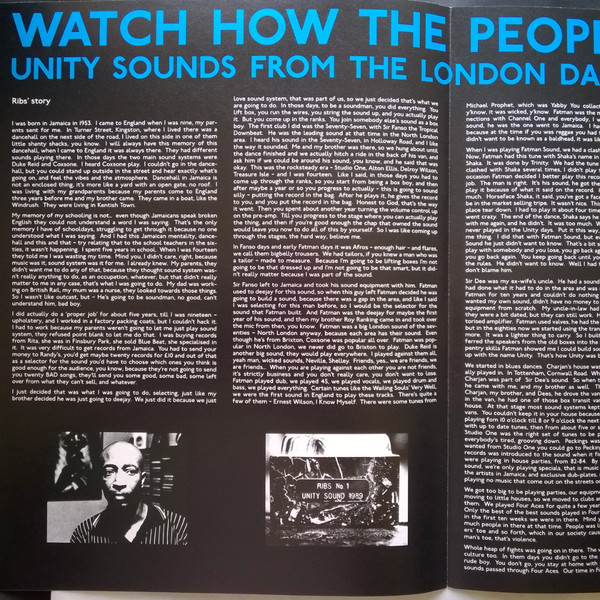 Various - Watch How The People Dancing - Unity Sounds From The London Dancehall, 1986-1989 | Honest Jon's Records (HJRLP3) - 4