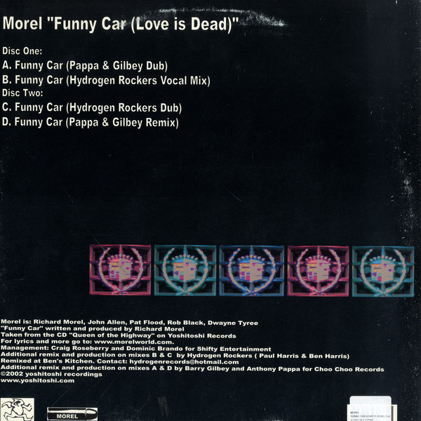 Morel - Funny Car (Love Is Dead) | Yoshitoshi Recordings (YR088) - 2