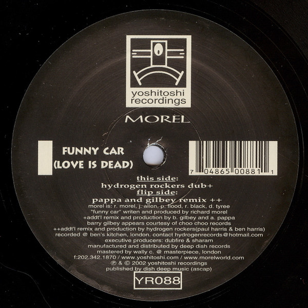 Morel - Funny Car (Love Is Dead) | Yoshitoshi Recordings (YR088) - 5