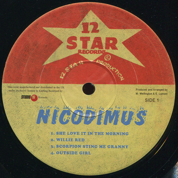 Nicodemus - She Love It In The Morning | 12 Star Records (KB-04) - 3