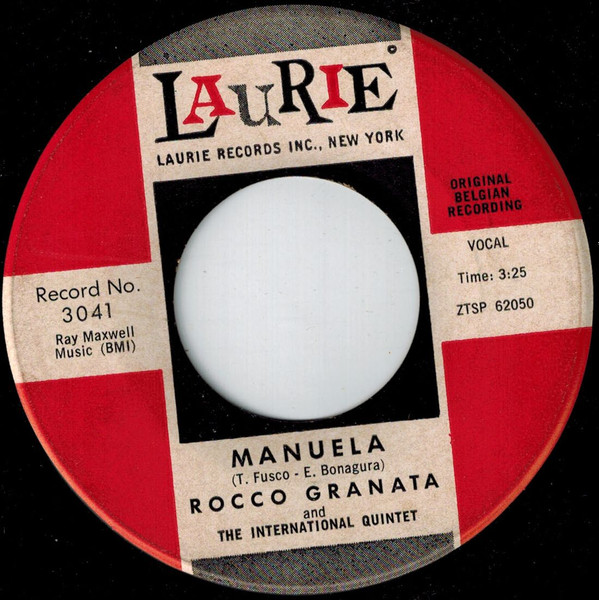Rocco Granata Und Sein Quintetto Italiano - Marina / Manuela | Laurie Records (3041) - 2