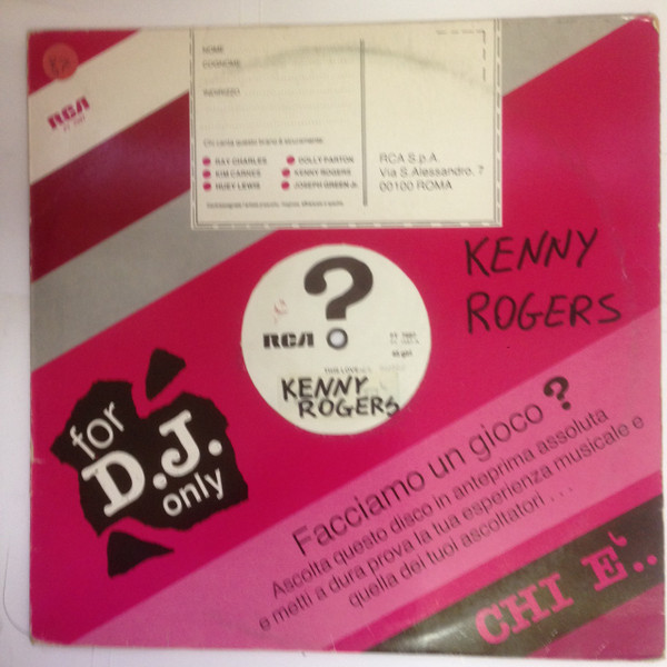 Kenny Rogers - This Love We Share | RCA (PT 7597) - main