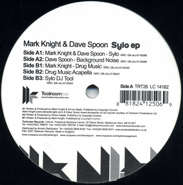 Mark Knight & Dave Spoon - Sylo EP | Toolroom Trax (TRT26) - main