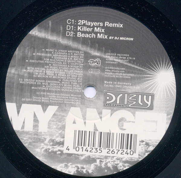 Alex Bartlett - My Angel | Drizzly (DRIZ2016-69) - 4