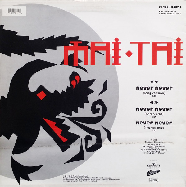 Mai Tai - Never, Never! | Coconut (74321 13437 1)