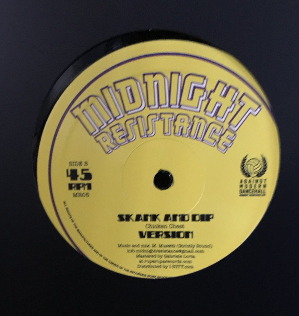 Dixie Peach / Chicken Chest - Eject A Sound / Skank And Dip | Midnight Resistance (MR05) - 2