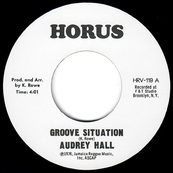 Audrey Hall - Groove Situation | Horus Records (HRV-119)