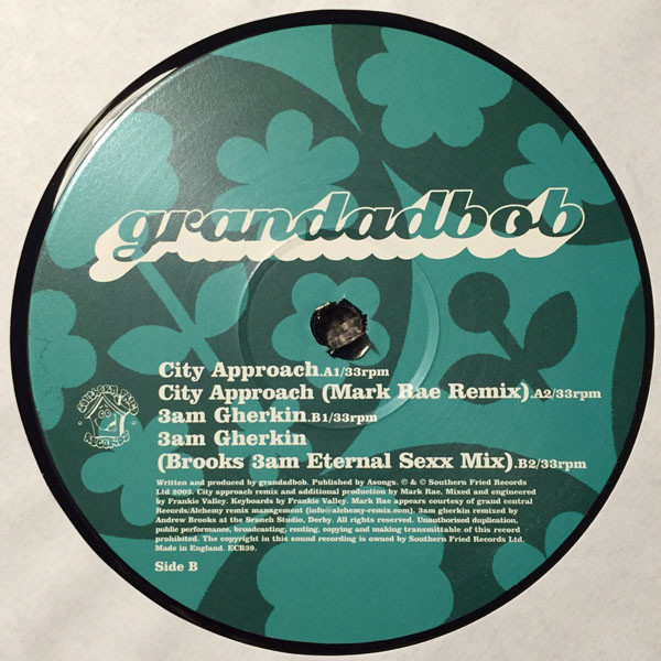 Grandadbob - City Approach | Southern Fried Records (ECB39) - 4