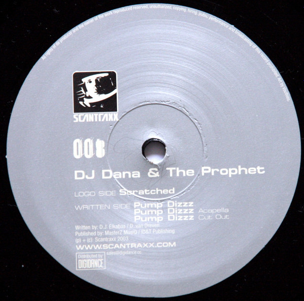 Dana & The Prophet - Scratched | Scantraxx (SCANTRAXX 008) - 3