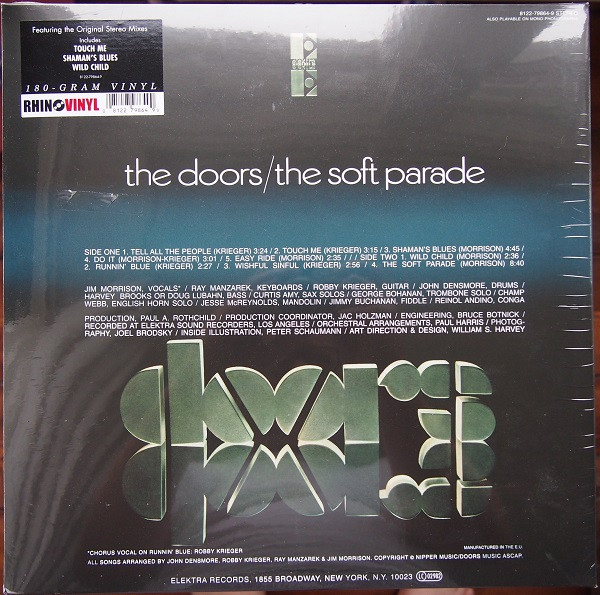 The Doors - The Soft Parade | Elektra (8122-79864-9) - main