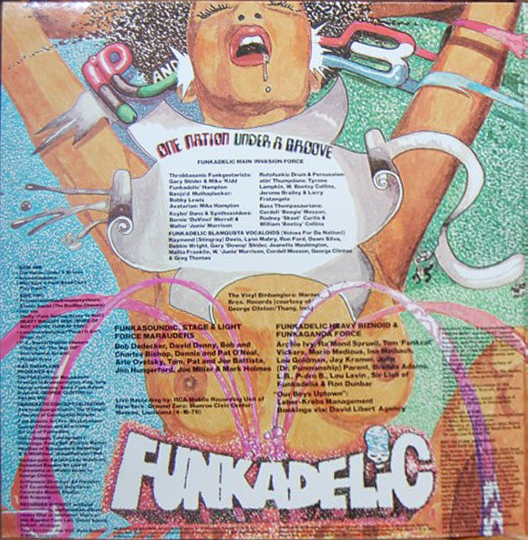 Funkadelic - One Nation Under A Groove | Warner Bros. Records (BSK 3209) - 2 Funkadelic - One Nation Under A Groove | Warner Bros. Records (BSK 3209) - 2