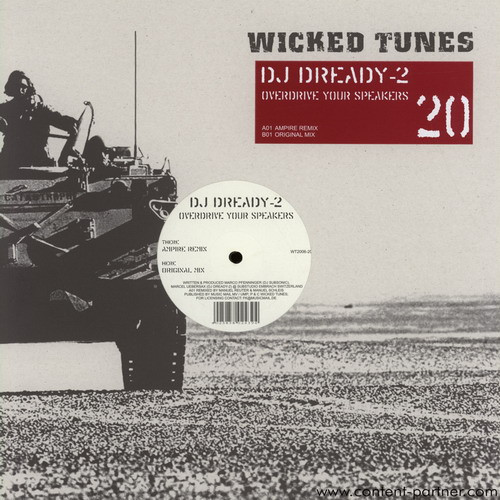 DJ Dready-2 - Overdrive Your Speakers | Wicked Tunes (WT2006-020)