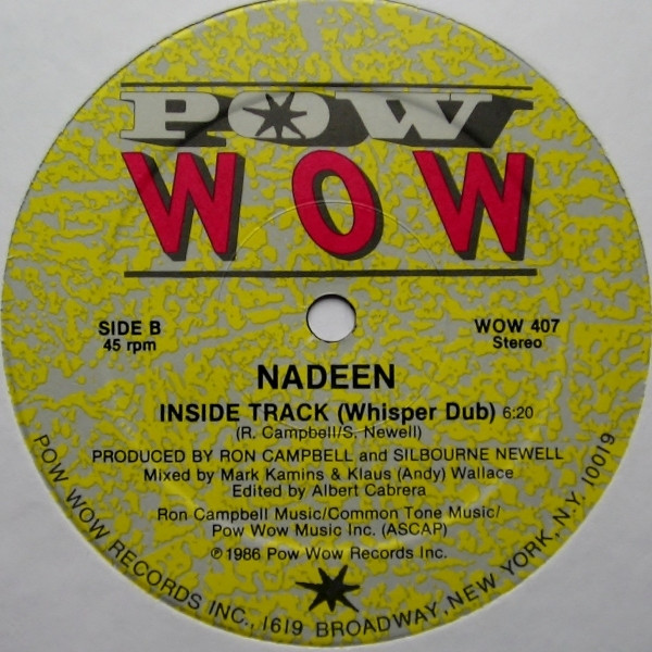 Nadeen - Inside Track | Pow Wow Records (WOW 407) - 2