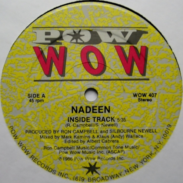 Nadeen - Inside Track | Pow Wow Records (WOW 407) - main