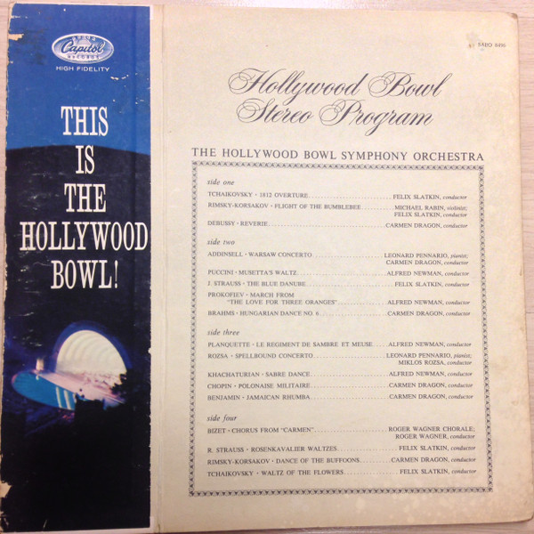 The Hollywood Bowl Symphony Orchestra - This Is The Hollywood Bowl | Capitol Records (SABO 8496)