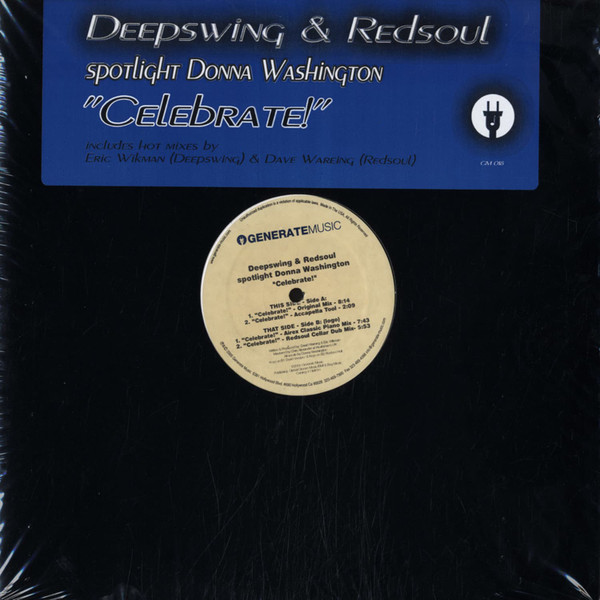 Deepswing & Redsoul Spotlight Donna Washington - Celebrate! | Generate Music (GM 018)